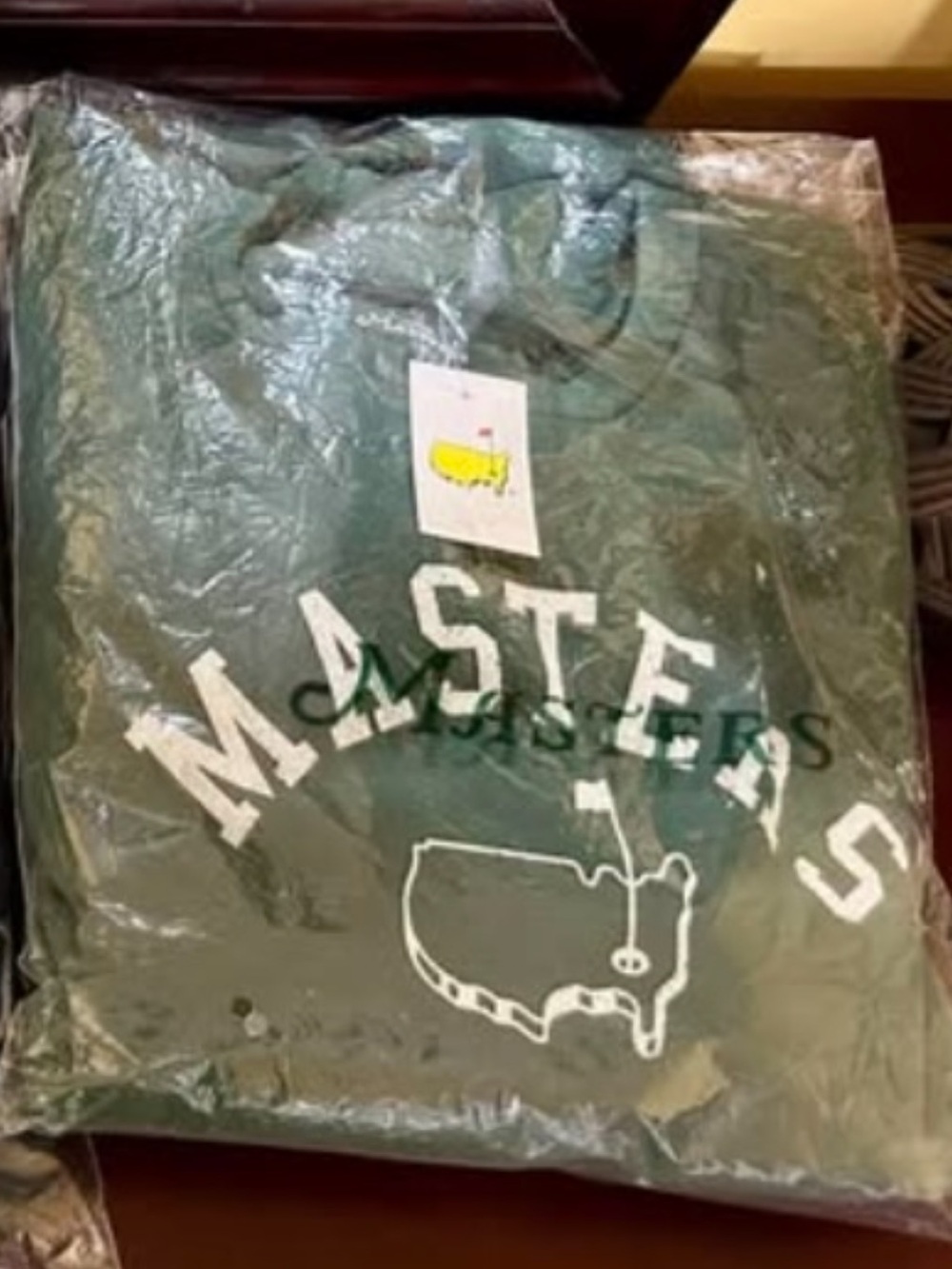 Masters Green Pullover Hoodie with White Logo